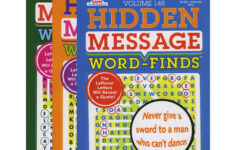 Kappa Hidden Message Word Finds Book 3 Titles, Word Search Find inside Hidden Pictures For Teens