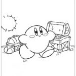 Kirby Finding Hidden Treasures Coloring Page (Free Pdf&Png Printable) For Finding Hidden Treasure Printable