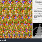 Kollektionen Von 3Dimka | Shutterstock Anbieter Intended For 3D Hidden Pictures And Answers