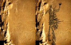 Largest Native American Cave Art Revealed3D Scans | Science | Aaas for Native American Art Hidden Pictures