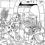 Life Of Jesus Coloring And Activity Book – Freelance Fridge With Regard To Palm Sunday Hidden Pictures