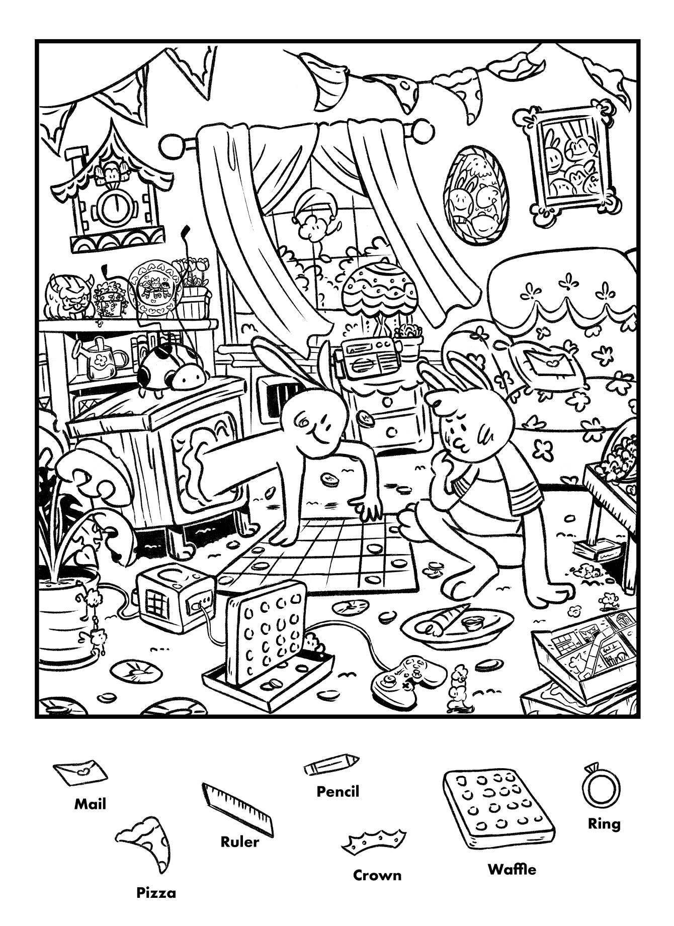 Lost & Found - Nhi Luu for Look and Find Hidden Pictures