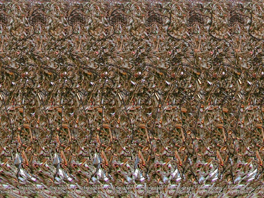 Magic Eye Knight3Dimka in 3D Hidden Pictures Easy