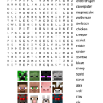Minecraft Word Search   Wordmint For Minecraft Hidden Pictures Free Printables
