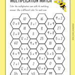 Multiplication Math Coloring Worksheets ⋆ Fromkristin Regarding Multiplication Colouring Hidden Pictures Free