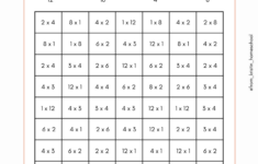 Multiplication Math Coloring Worksheets ⋆ Fromkristin with regard to Multiplication Colouring Hidden Pictures Free