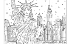 New York Statue Of Liberty Hidden Picture | Woo! Jr. Kids intended for Hidden Pics Hard For Kids