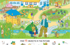 Online Lesson Maze Find Hidden Objects Funny Cartoon Character intended for Find Hidden Pictures Online