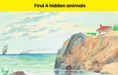 Only 2% With Extra Sharp Eyes Can Spot All Four Animals Hidden In for Hidden Pictures Within A Picture