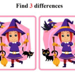 Picture Find The Differences For Children Print Out | Find 3 With Find The Image Print Out