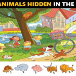 Picture Puzzle: How Sharp Is Your Vision? Find Hidden Animals In Within Pictures With Hidden Images Puzzle