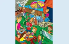 Picture Puzzle Iq Test: Can You Find 12 Hidden Objects In This within Find Hidden Pictures Puzzles