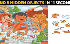Picture Puzzle: Super Brain Test! Find 8 Hidden Objects In The with Finding The Hidden Pictures