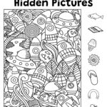 Pin On Ot   Worksheets Library For Find The Hidden Objects Printables Free Witgh Asnwers