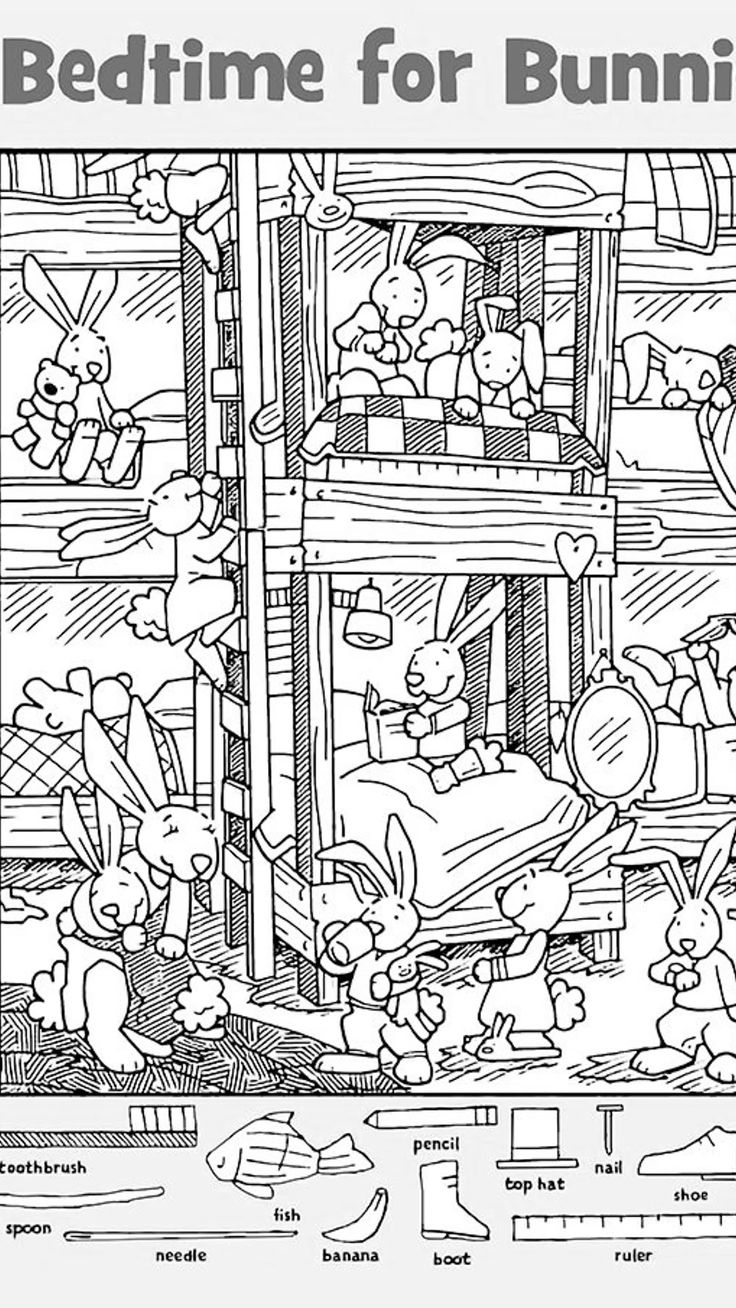 Pin Su Dikkat-Algı with regard to Highlights Hidden Pictures Piggy Pumpkin Patch Answers