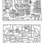 Pinbea On My Cutouts | Coloring Pages Winter, Cute Coloring Intended For Free Printable Hippie Hidden Pictures