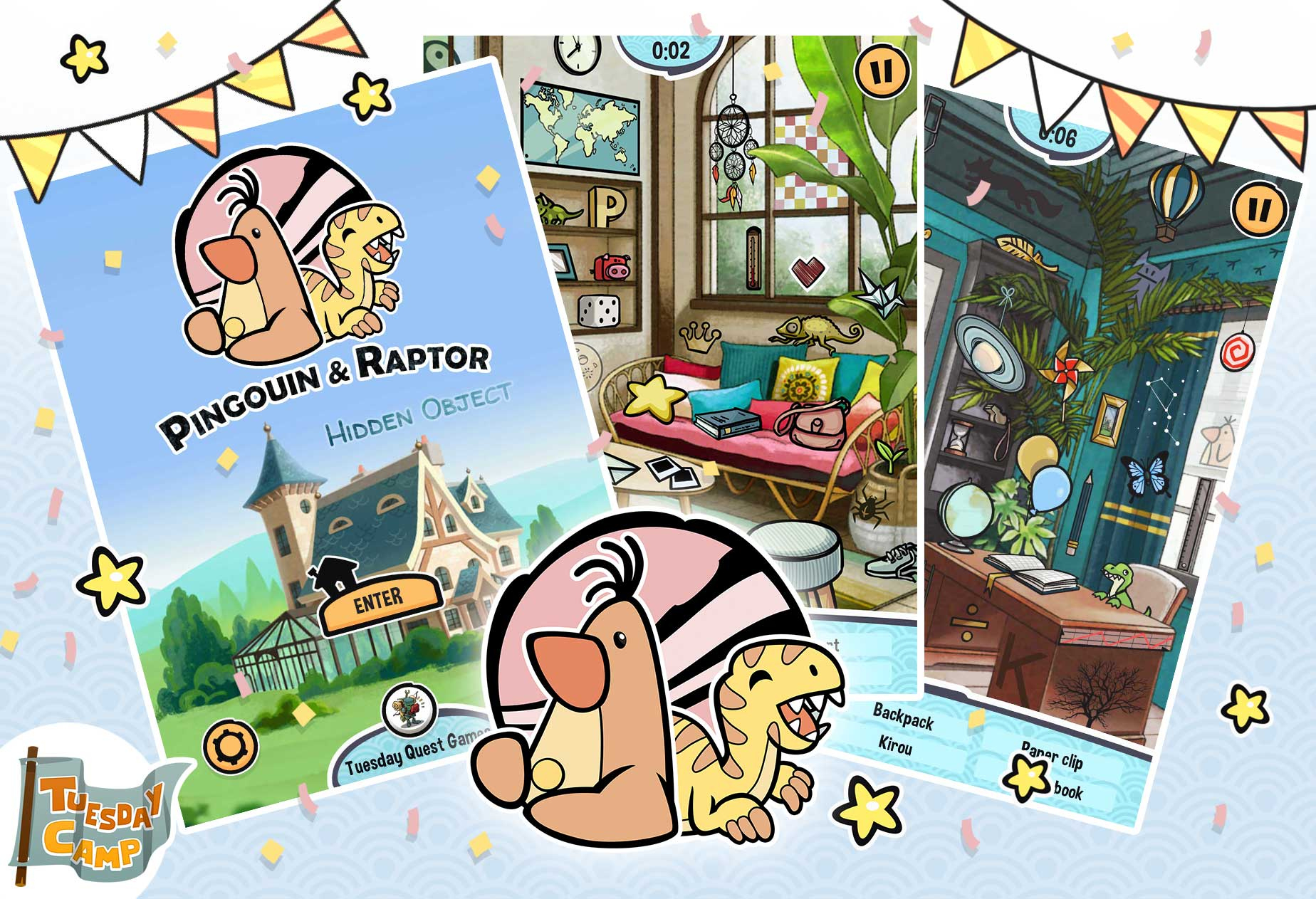 Pingouin &amp;amp; Raptorsev_4 regarding Easy Hidden Pictures Games