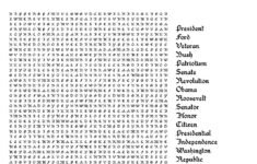 Presidents' Day-Themed Word Searches • Beeloo Printable Crafts And inside Presidents Day Hidden Pictures