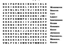 Presidents' Day-Themed Word Searches • Beeloo Printable Crafts And pertaining to Presidents Day Hidden Pictures