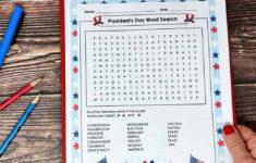 Presidents Day Word Search To Celebrate With Kids (Free) – Rock in Presidents Day Hidden Pictures