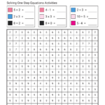 Printable Grade 3 Mystery Picture Worksheets With Regard To Multiplication Colouring Hidden Pictures Free