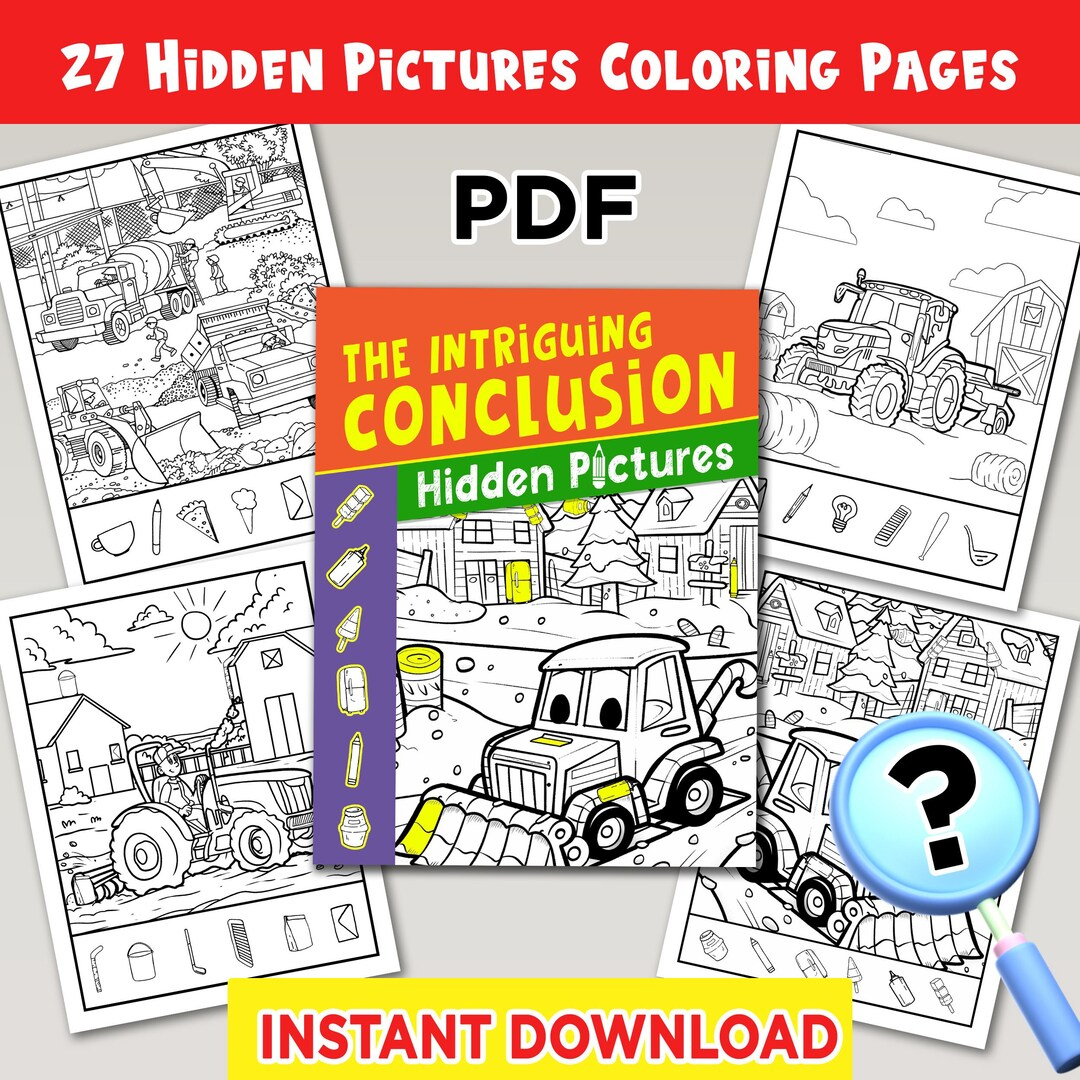Printable Hidden Picture, Search &amp;amp; Find - The Intriguing in Hidden Pictures Download
