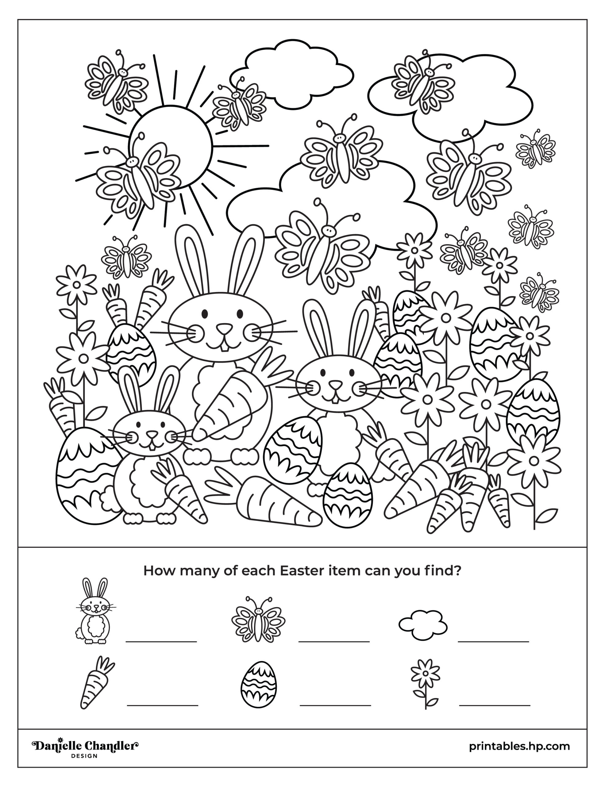Printables - Free Coloring Pages &amp;amp; Learning Worksheets | Hp for Printable Find An Item Game