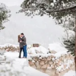 Proposal At Sapphire Point Overlook In Dillon On A Snowy Day Regarding Hidden Pictures First Day Of Winter