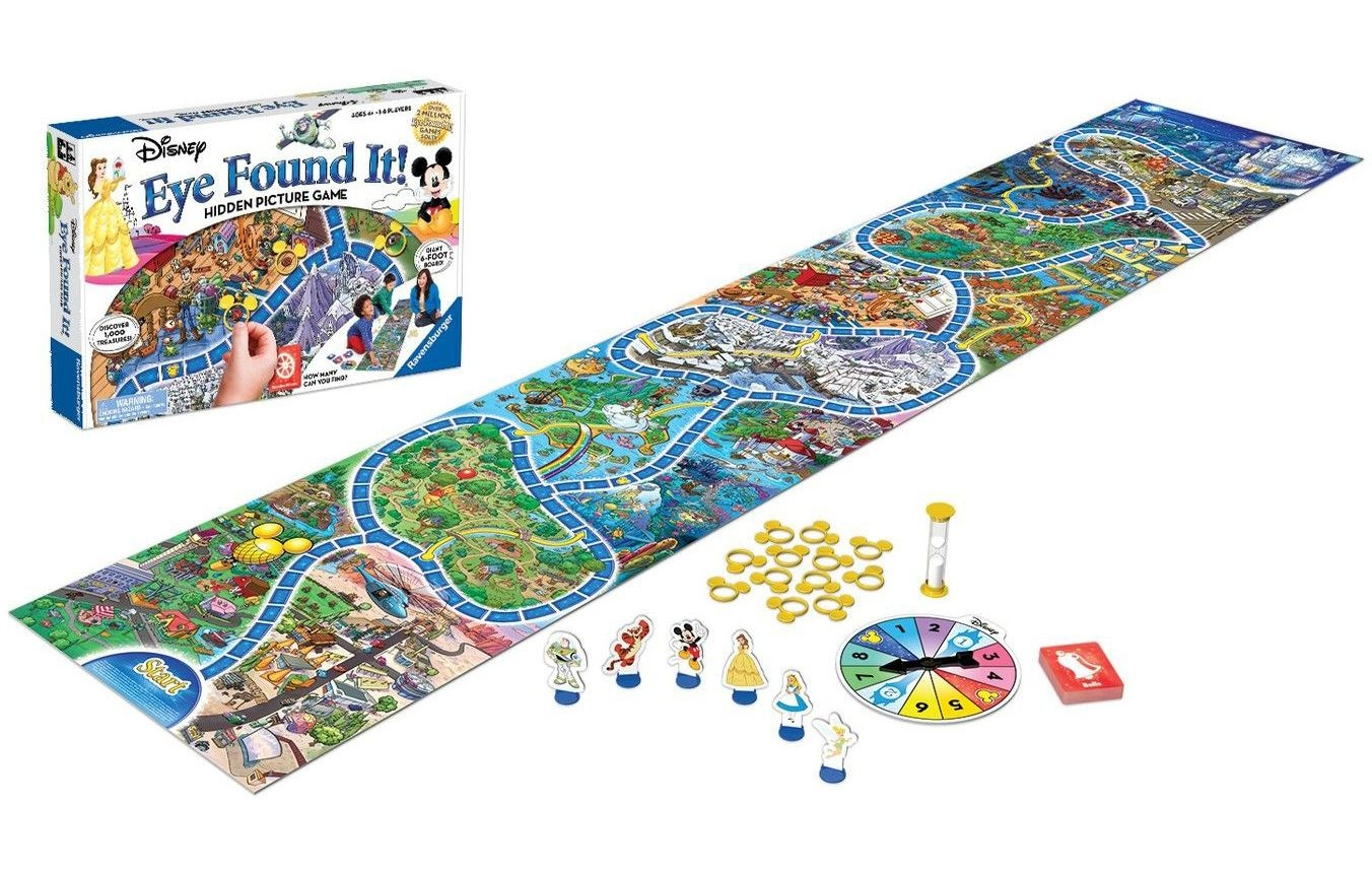 Ravensburger Disney Eye Found It! Hidden Picture Giant Board Game regarding Disney Hidden Pictures Game