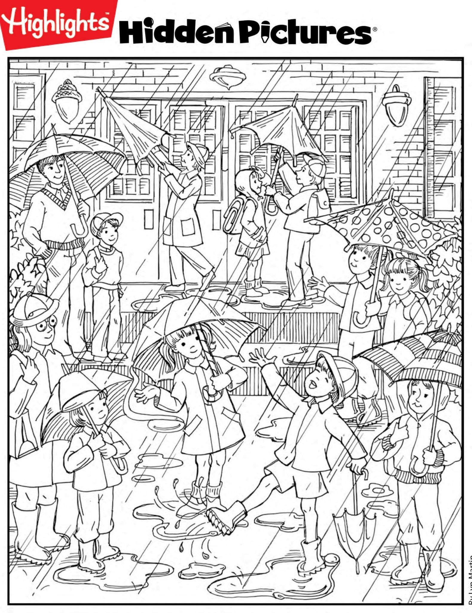 School Puzzles (Highlights Hidden Pictures): Highlights inside Spring Hidden Pictures Printable Free