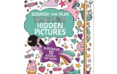 Scratch-And-Play Unicorn Hidden Pictures | Ee Schenck Company for Play Highlights Hidden Pictures