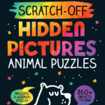 Scratch Off Hidden Pictures Animal Puzzleshighlights   Penguin With Scratch Off Hidden Pictures