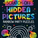 Scratch Off Hidden Pictures Rainbow Party Puzzleshighlights Within Scratch Off Hidden Pictures