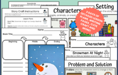 Sensational Activities For The Book Snowmen At Night for Snowmen at Night Hidden Pictures Answers