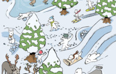 Snow Scene Hidden Objects :: Behance for Highlights Winter Hidden Pictures