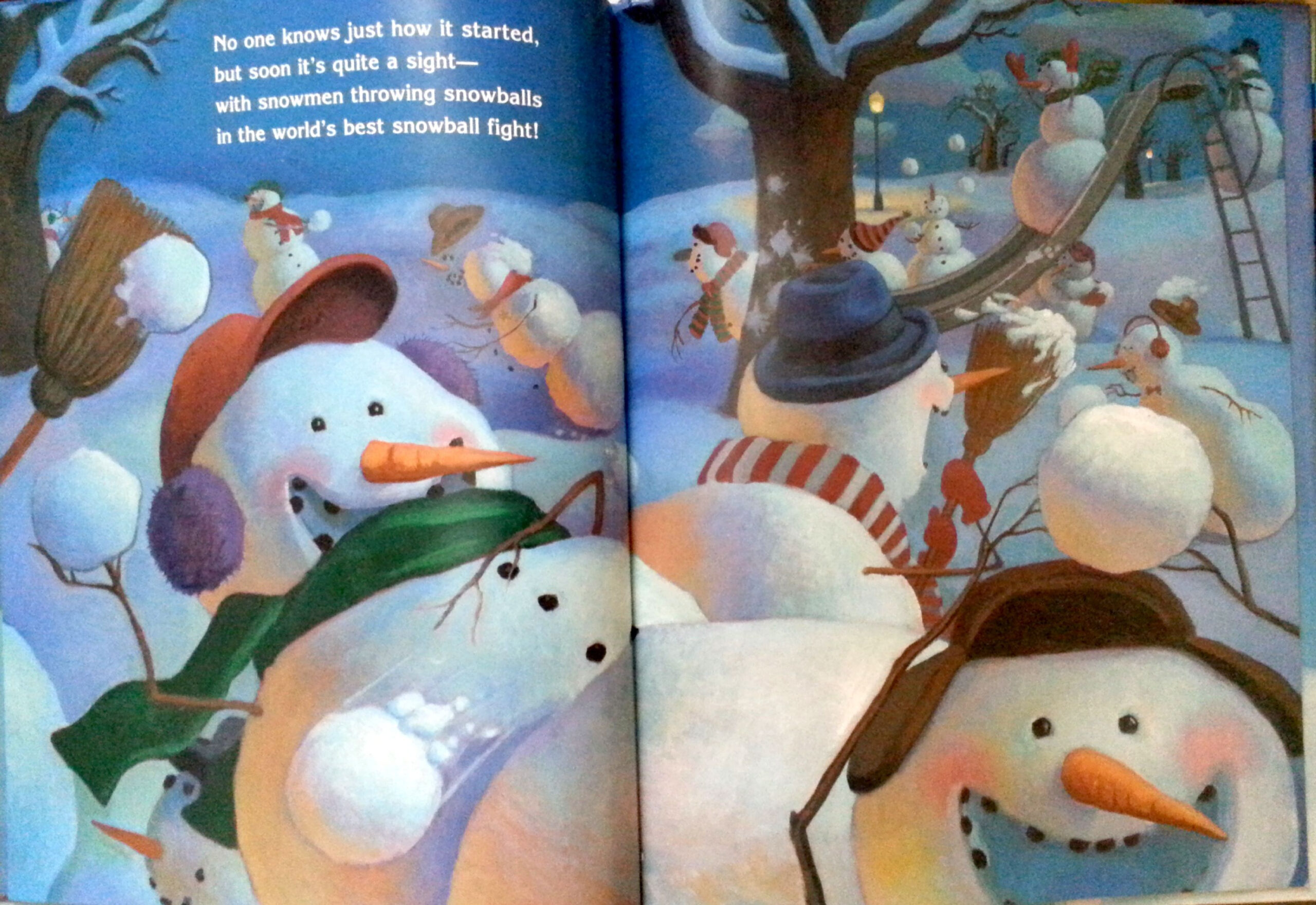 Snowmen At Night regarding Snowmen All Year Hidden Pictures