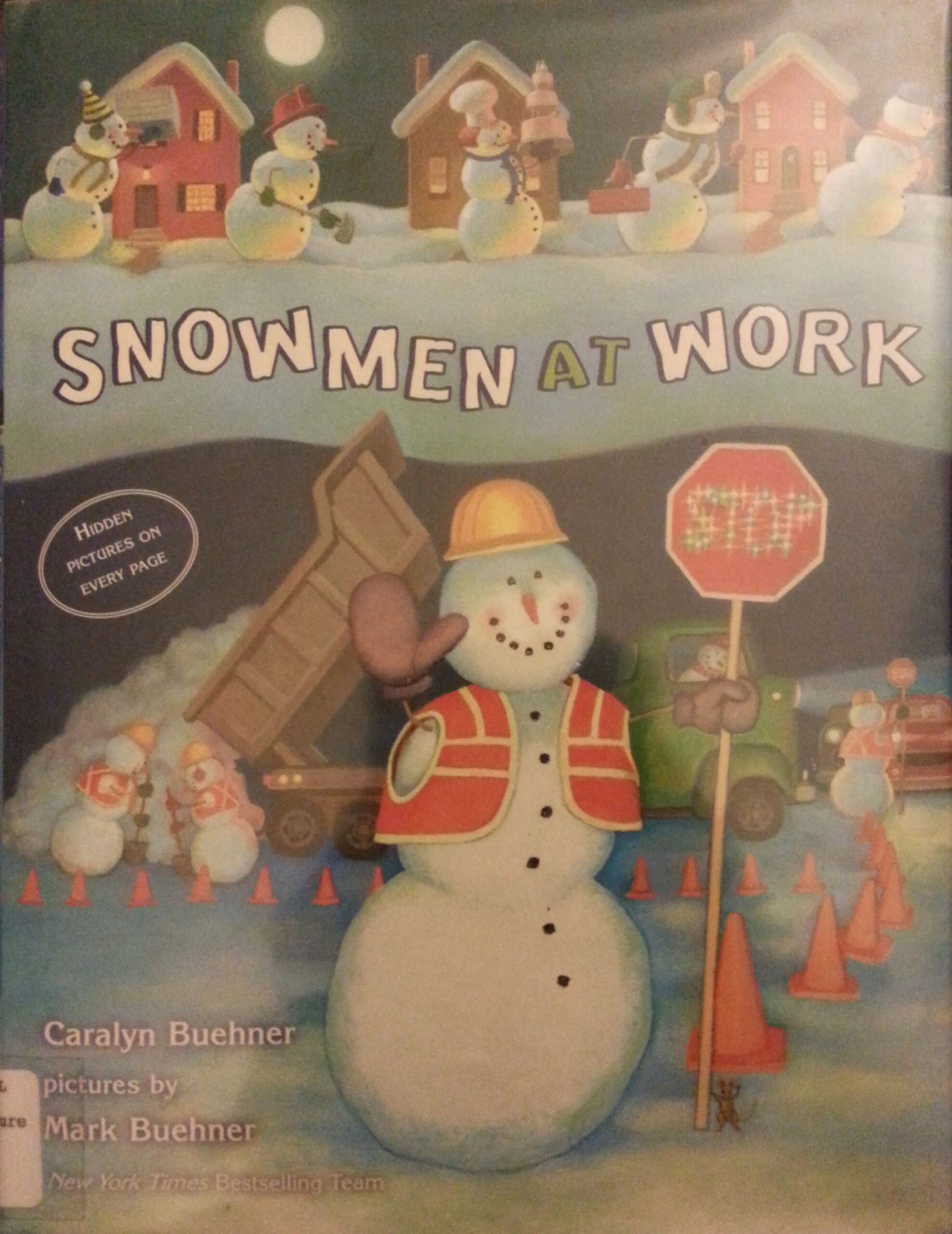 Snowmen At Work for Snowmen At Work Hidden Pictures Answers