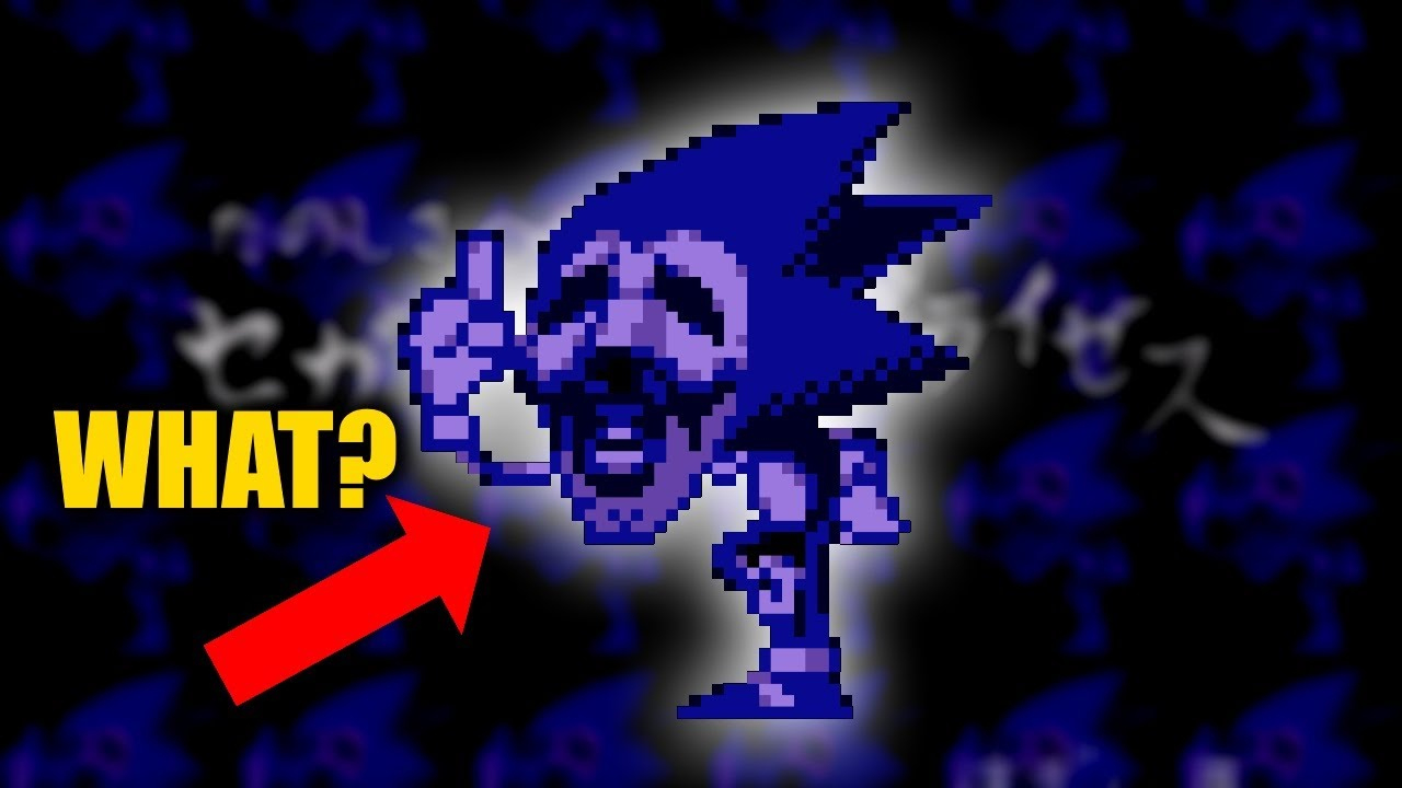 Sonic Cd&amp;#039;S Creepy Secret Message pertaining to Sonic Cd Hidden Pictures