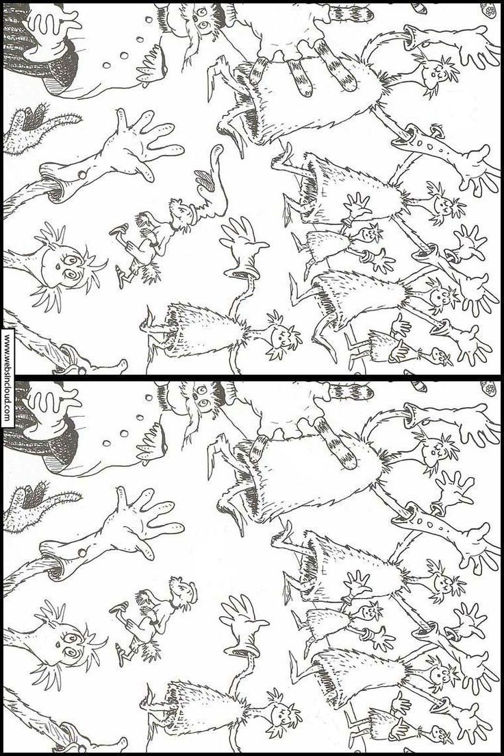 Spot The Difference Pictures Dr. Seuss 21 in Dr Seuss Hidden Pictures