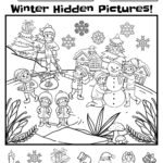 Spring Hidden Picture Worksheets   Worksheets Library Within Hidden Images Worksheets