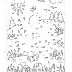St. Patrick'S Day Dot To Dot Hidden Picture Puzzle And Coloring Inside St Patrick Hidden Pictures
