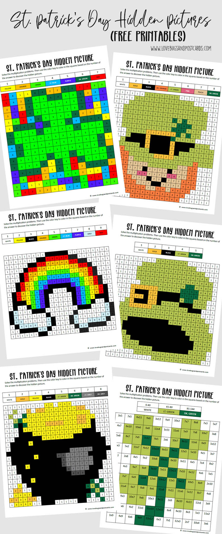 St. Patrick&amp;#039;S Day Hidden Pictures (Free Printables) - Lbpc regarding St Patrick Day Hidden Pictures