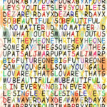 Stereogram Hidden 3D Message   You Are Beautiful Throughout Magic Eye Hidden Pictures