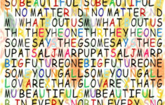 Stereogram Hidden 3D Message - You Are Beautiful throughout Magic Eye Hidden Pictures