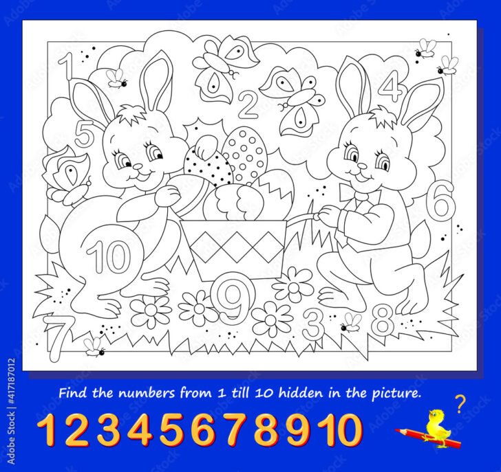 Hidden Pictures Math Games