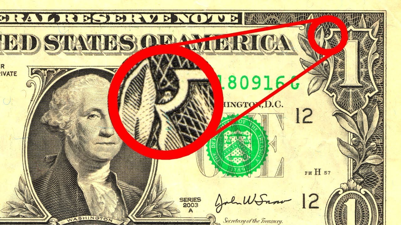 Strange Secrets In Us Money in Hidden Pictures on Us Money