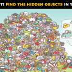 Test Your Observation Skills! Find The Hidden Objects In The For Pictures With Hidden Pictures