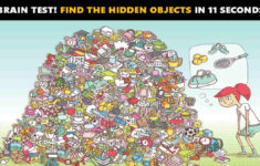 Test Your Observation Skills! Find The Hidden Objects In The for Pictures with Hidden Pictures