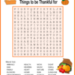 Thanksgiving Word Search (Free Printable Puzzles) – Free Pertaining To Find The Things Printables Medium
