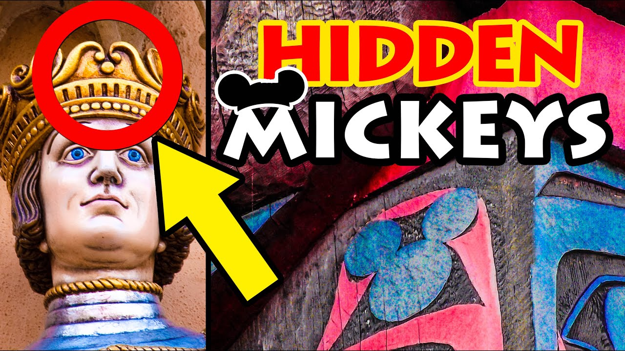The Disney Secrets Of Hidden Mickey At Walt Disney World - Mickey Mouse regarding Walt Disney Hidden Pictures